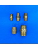 THREAD BRASS PIPE EQUAL REDUCING NIPPLE FITTINGS