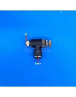 PNEUMATIC AIR HOSE FITTING QJSC 8mm