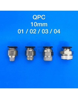 PNEUMATIC AIR HOSE FITTING QPC 10mm