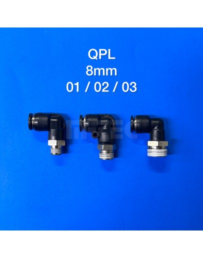 PNEUMATIC AIR HOSE FITTING QPL 8MM